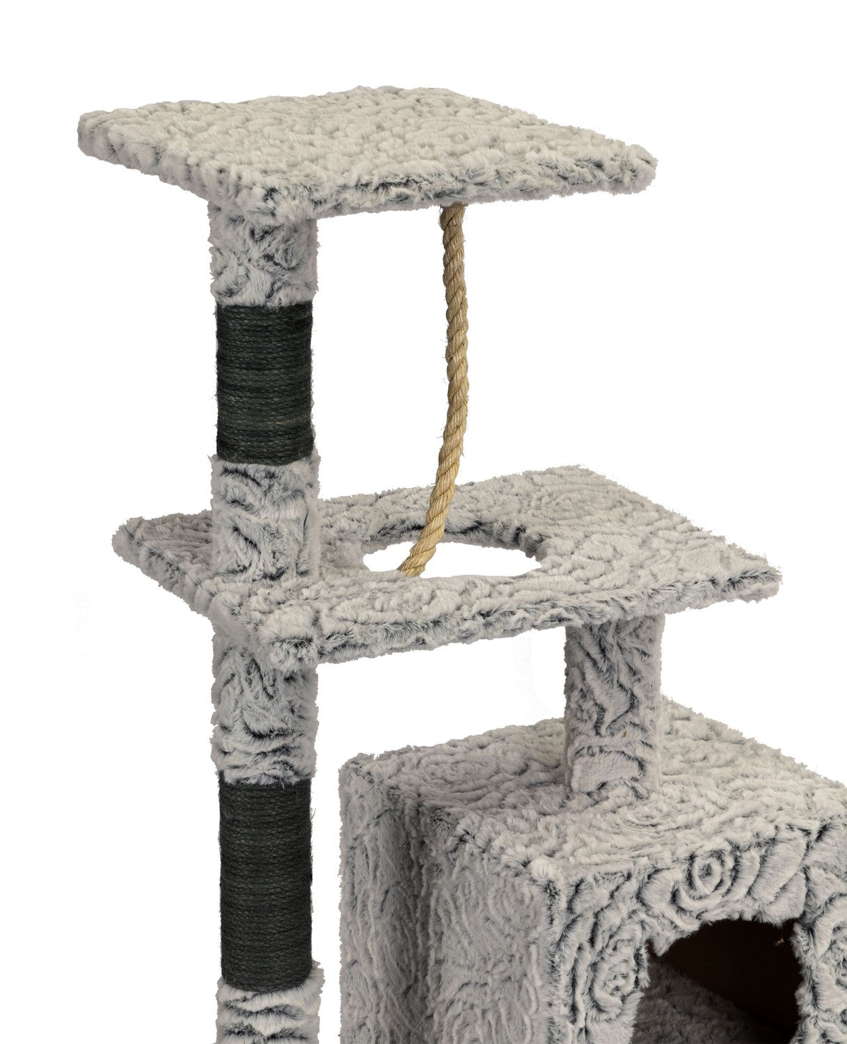 XXL Scratching post for a cat house tree bed