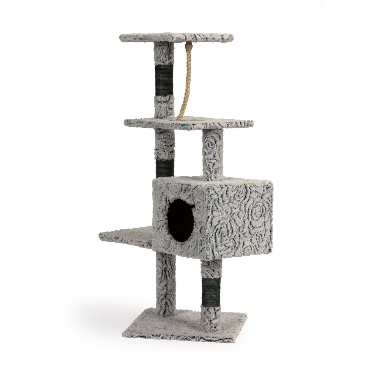 XXL Scratching post for a cat house tree bed