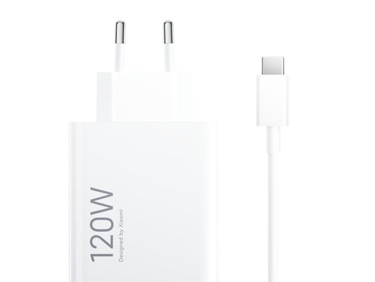 Xiaomi 120W HyperCharge Combo USB-A Wall Charger + USB-A to USB-C Cable