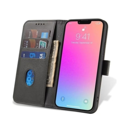 Xiaomi 12T Pro / Xiaomi 12T Flip Wallet Case with Stand - Black