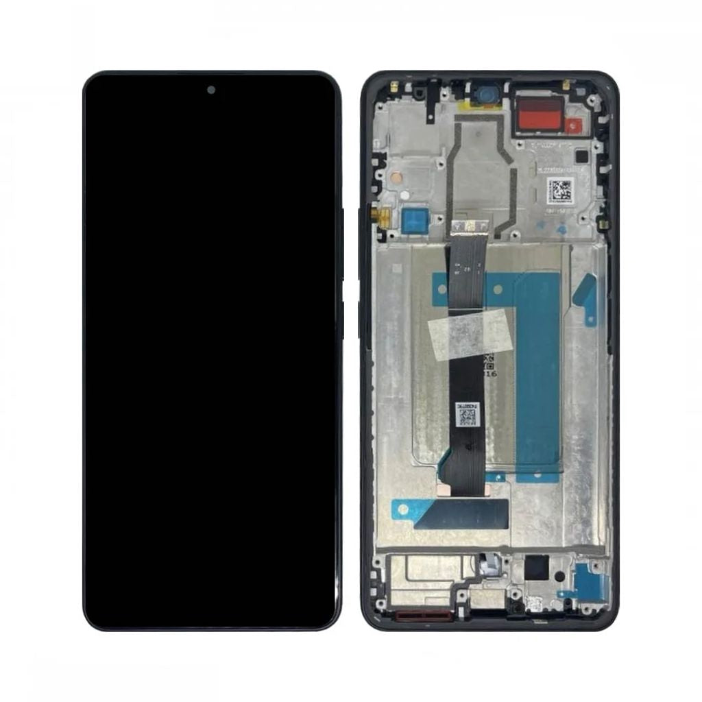 Xiaomi Poco F6 Skärm Med Ram - Svart