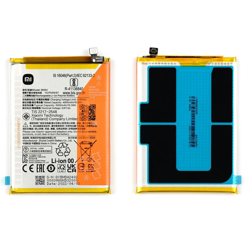 Xiaomi Poco M4 5G/Redmi 10 5G/Poco M5 Batteri Bn5H