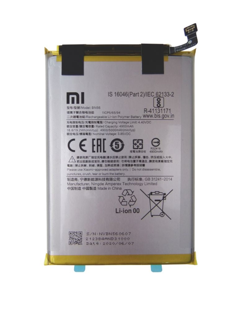 Xiaomi Redmi A1/A1+/ Redmi 9A/9C/9At/10A/Poco C51 Batteri