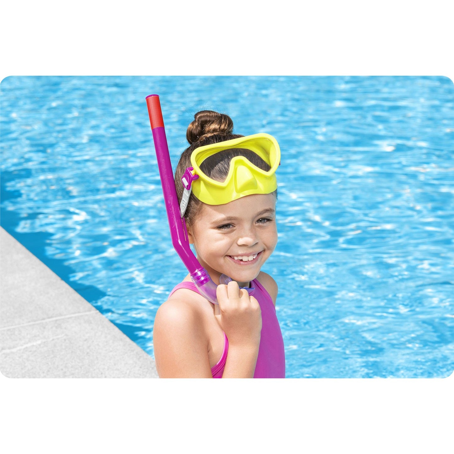 Yellow Bestway 24036 diving set