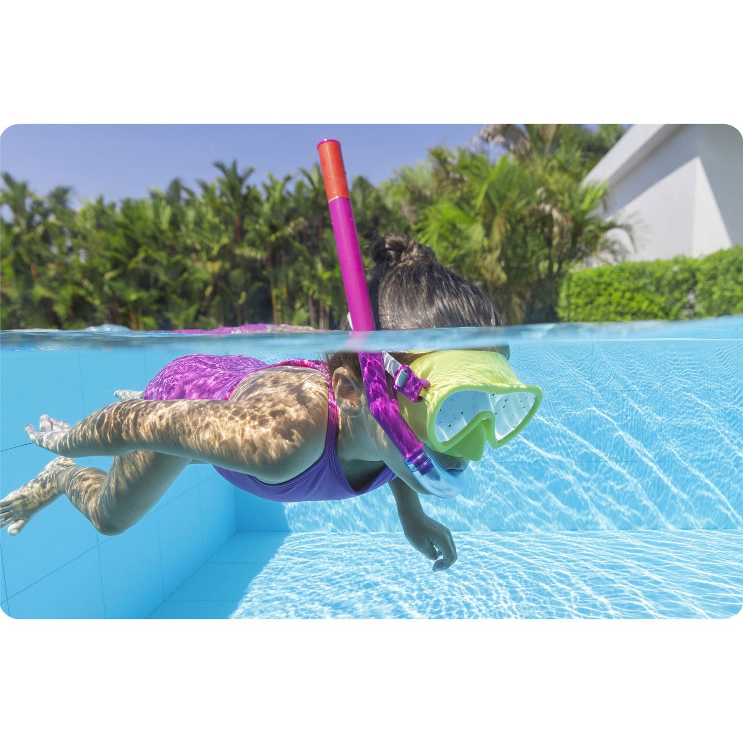Yellow Bestway 24036 diving set