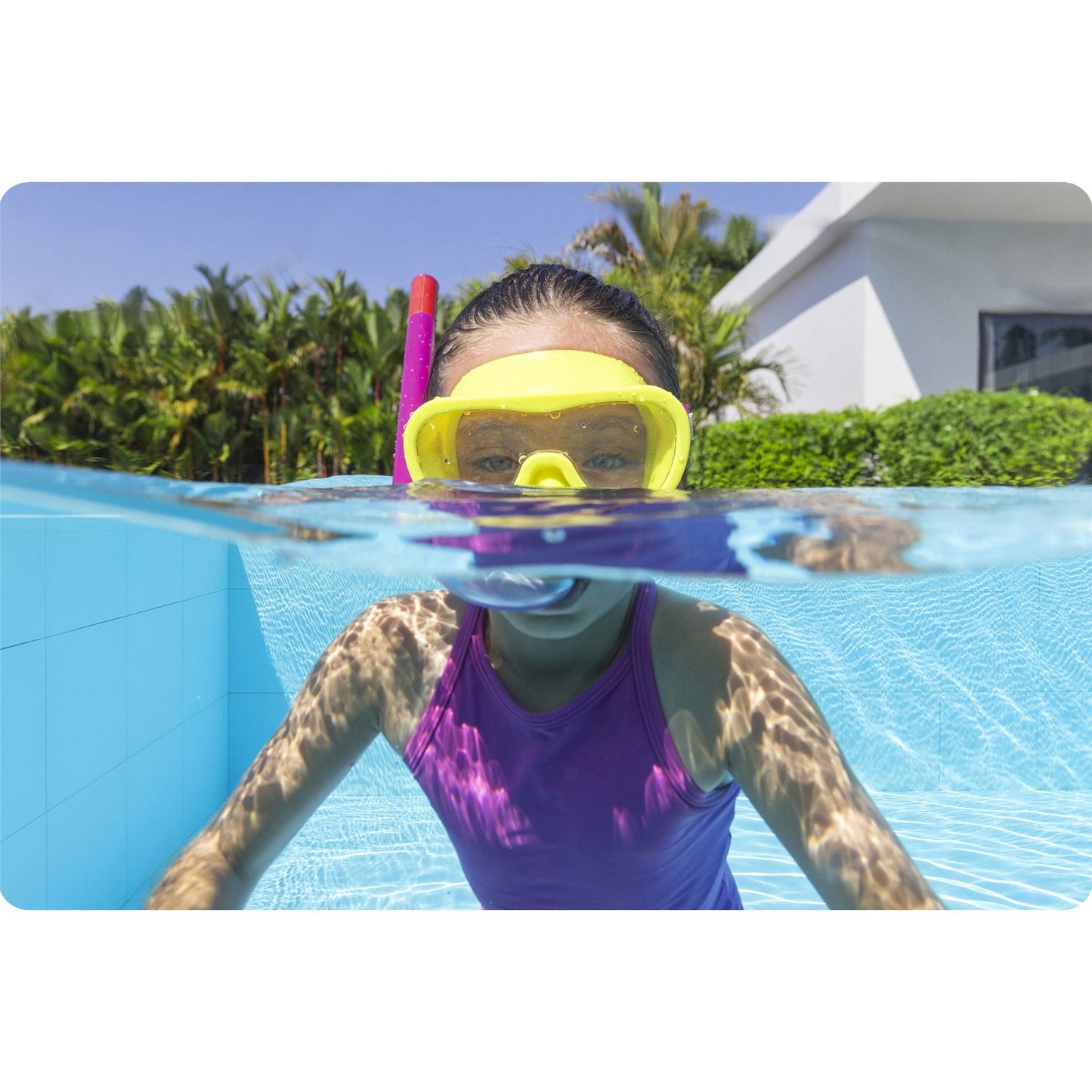 Yellow Bestway 24036 diving set