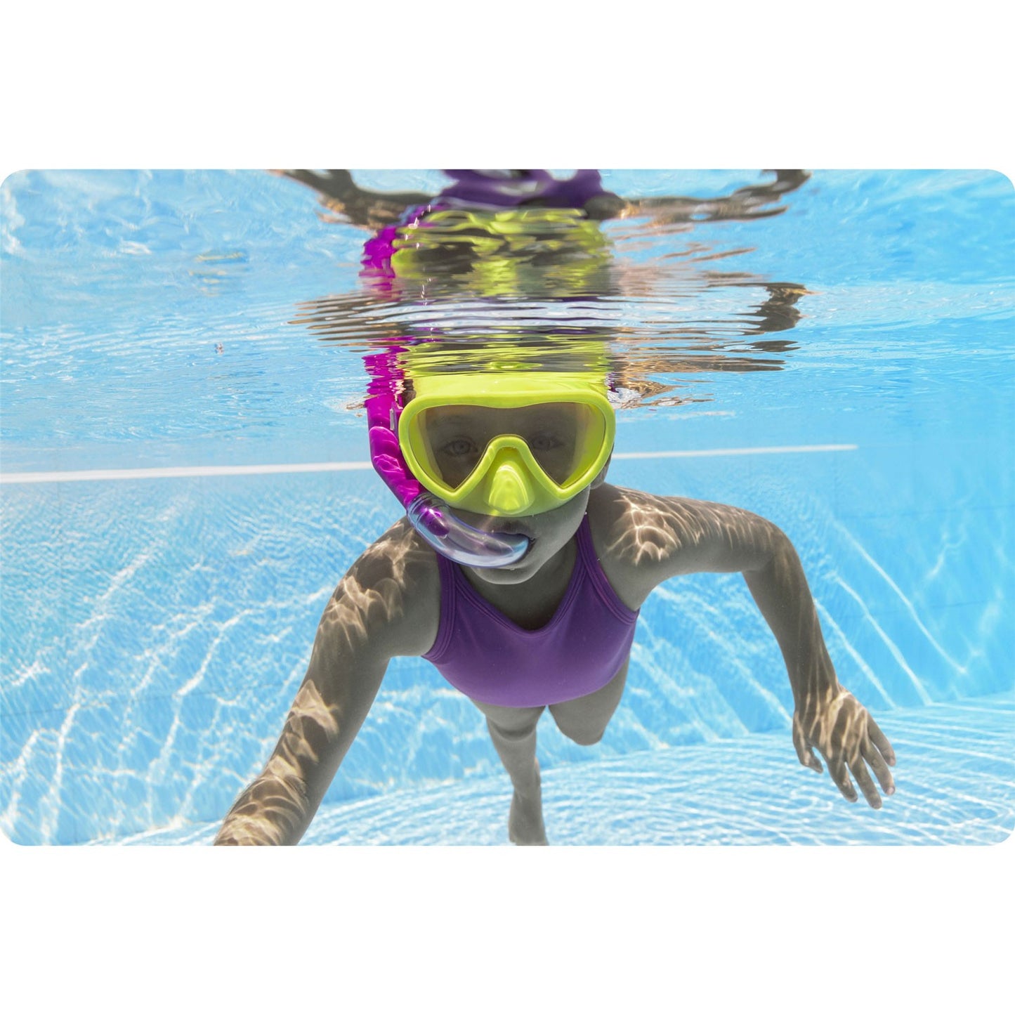 Yellow Bestway 24036 diving set