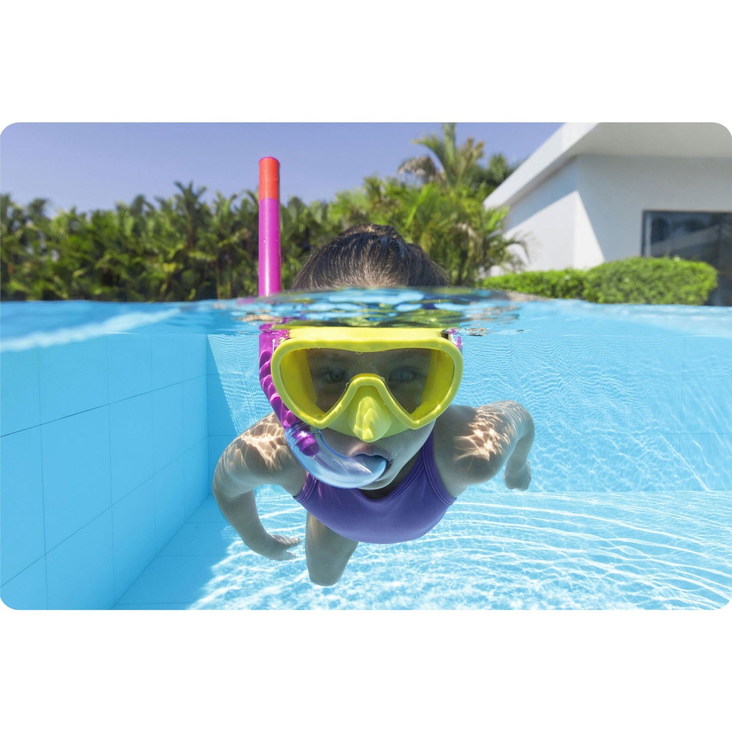 Yellow Bestway 24036 diving set