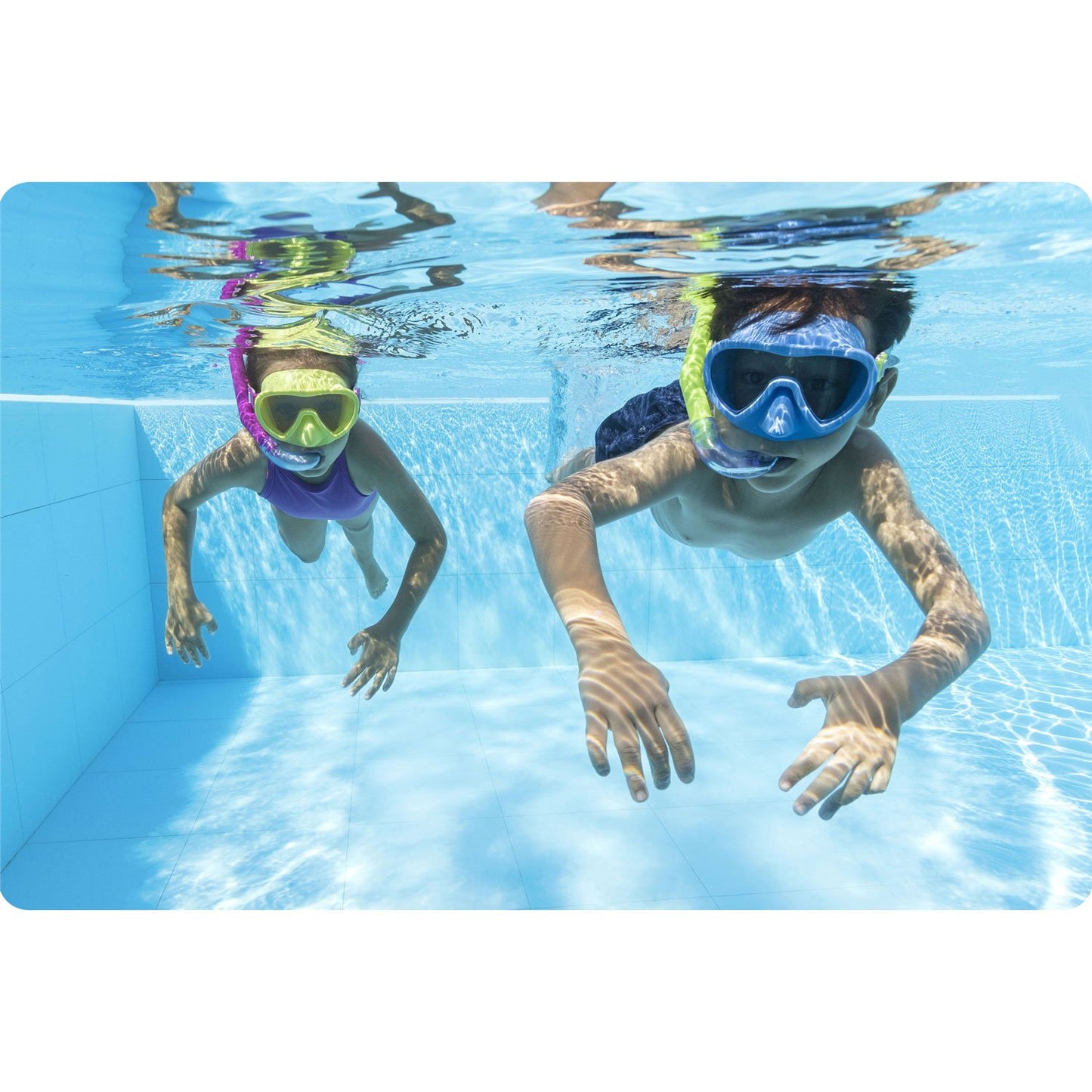 Yellow Bestway 24036 diving set