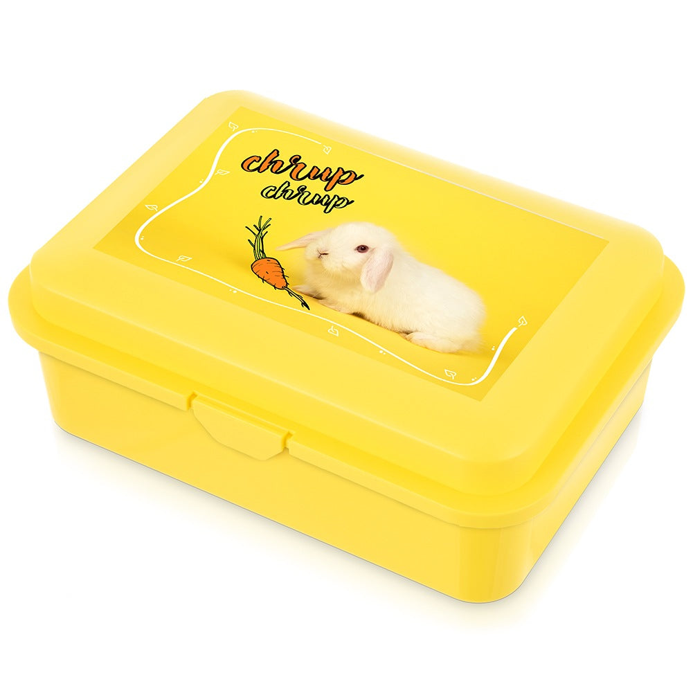Yellow Rabbit Lunch Container, 750 ml
