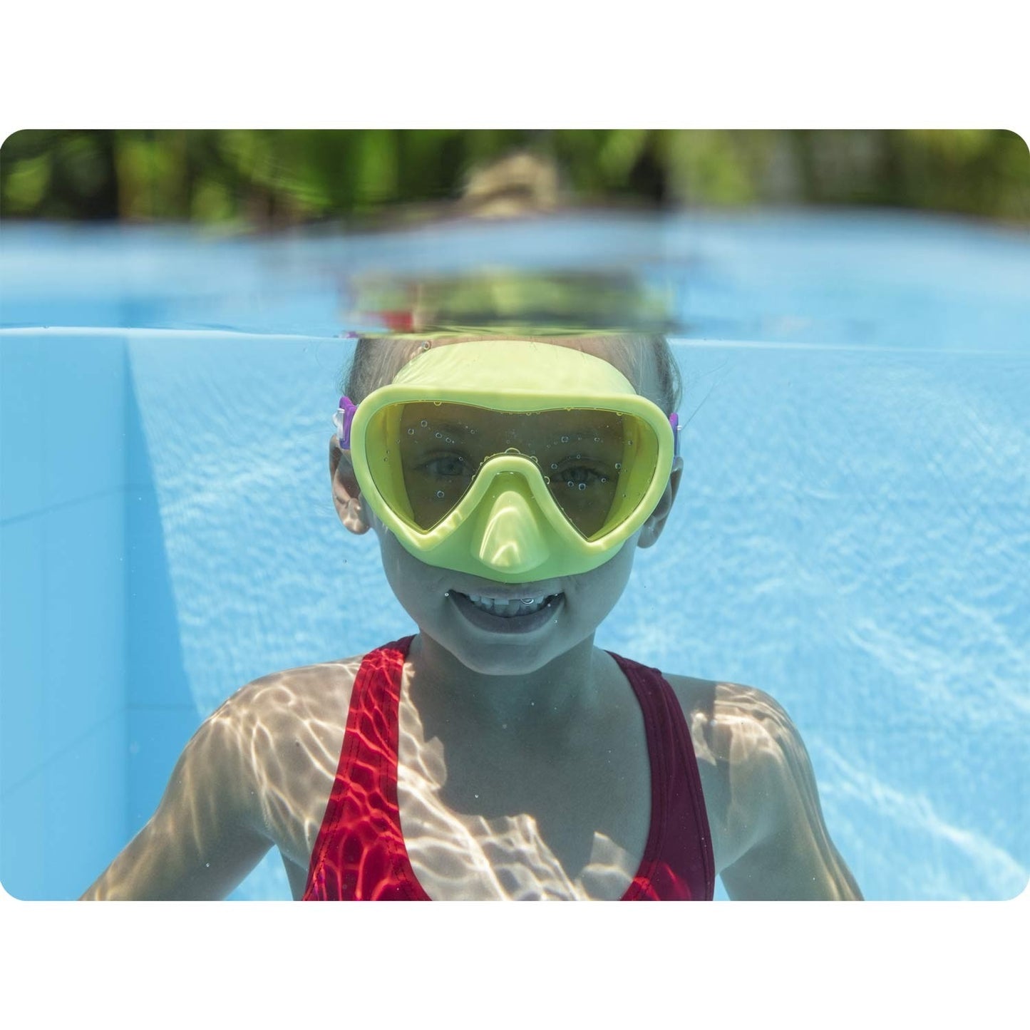 Yellow swimming mask Bestway 22057