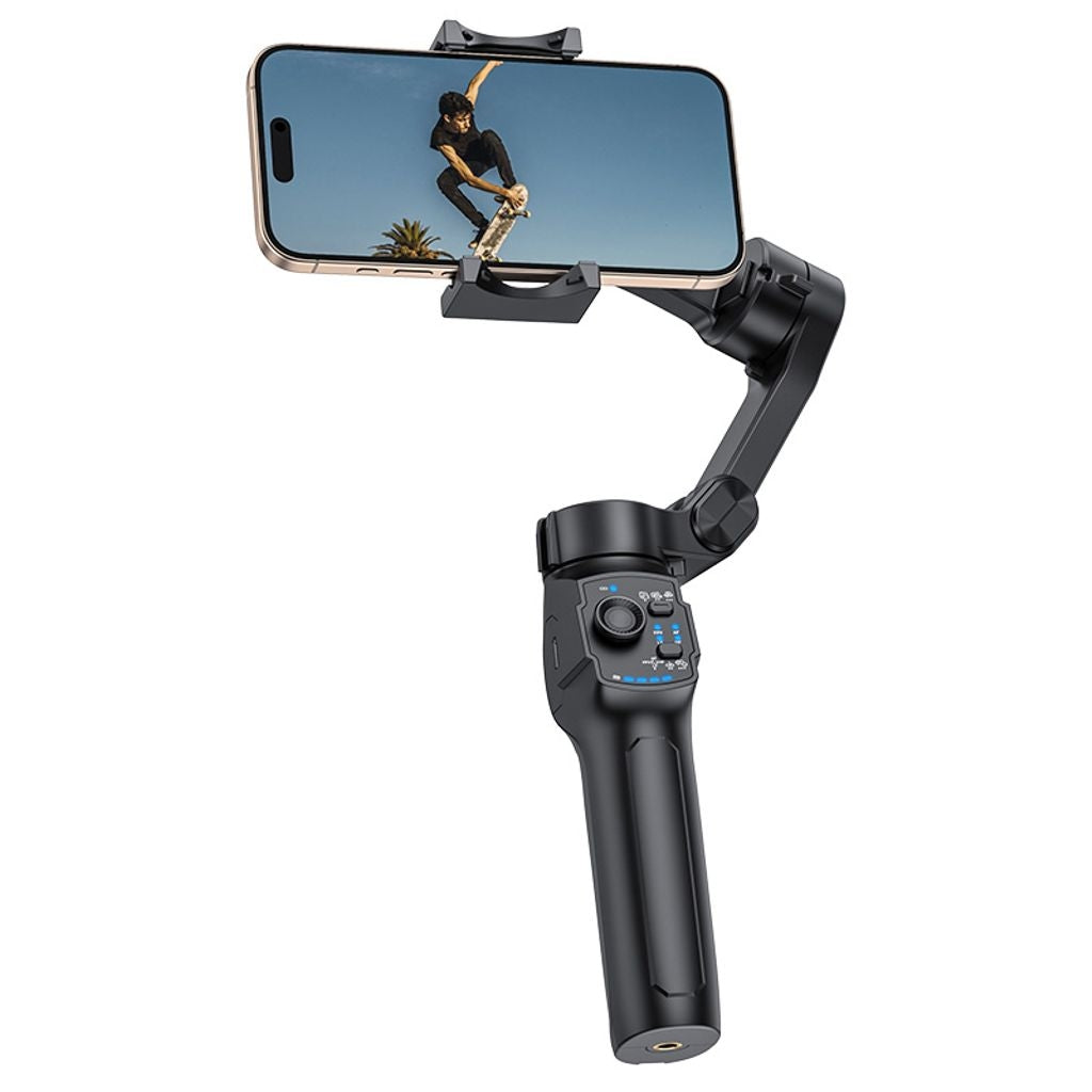 Yesido Auto Face Tracking Gimbal Stabilizer Selfie Stick - Black