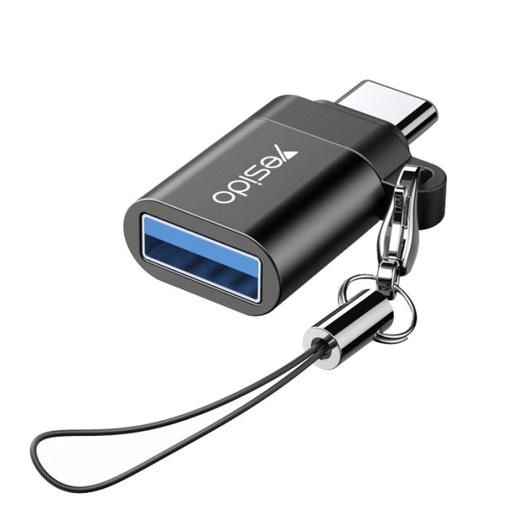 Yesido USB-A to USB-C Mini OTG Adapter for Charging and Data Transfer