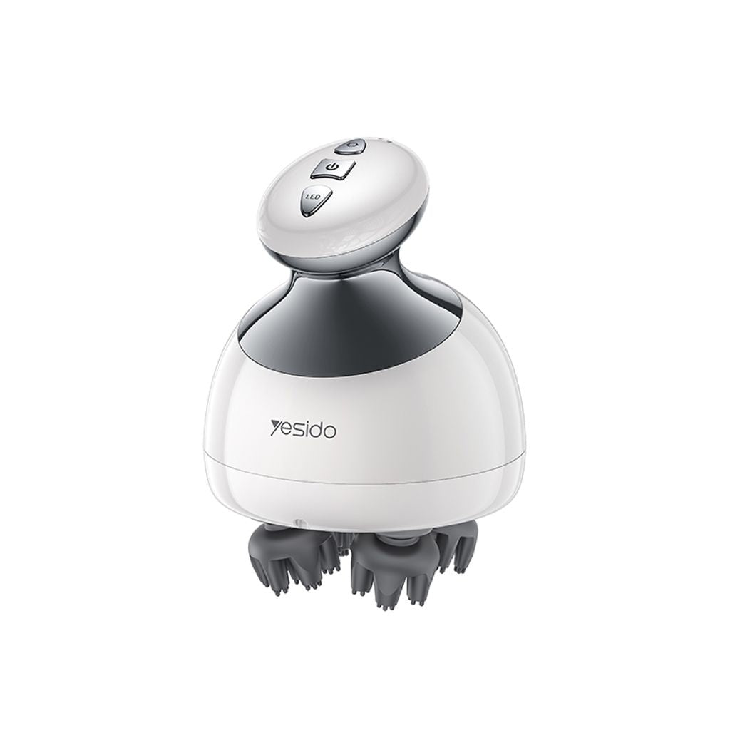 Yesido Waterproof Low Noise Head Massager with Detachable Charging Dock