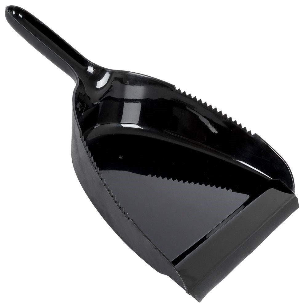 Zestaw szufelka i zmiotka z plastu in bamboo, elegant black