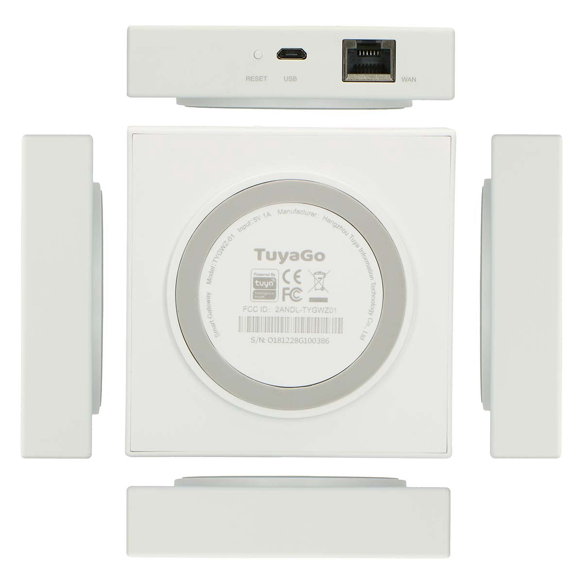 Zigbee Smart Home Hub – Connects Up to 30 Sensors