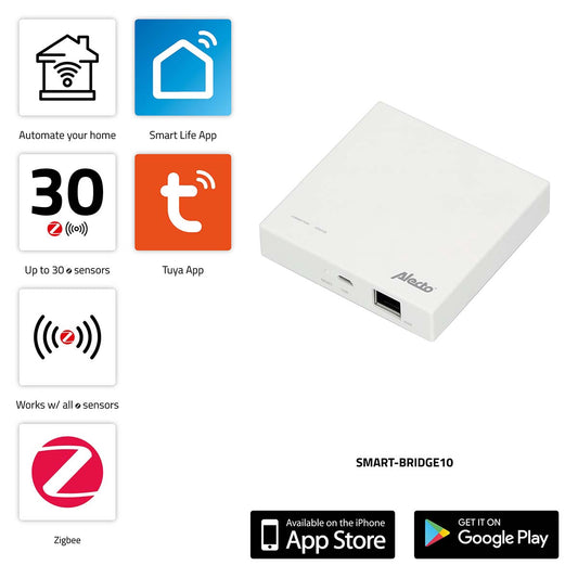 Zigbee Smart Home Hub – Connects Up to 30 Sensors