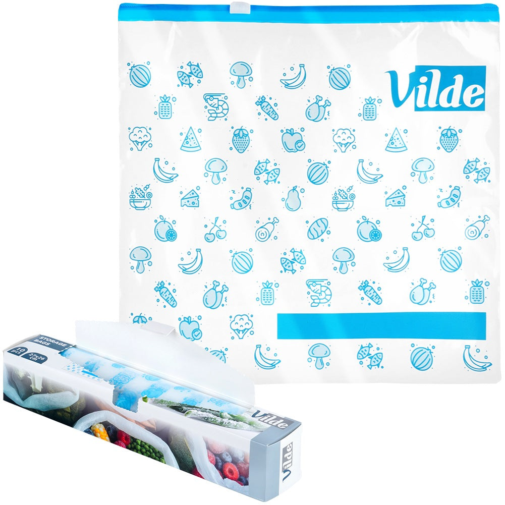 Ziplock food bags 27x26 cm 10 pcs.