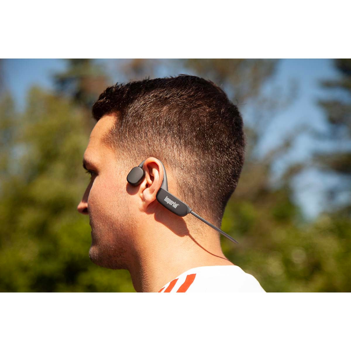 bluTC active 1 Bone Conduction Headphones Black
