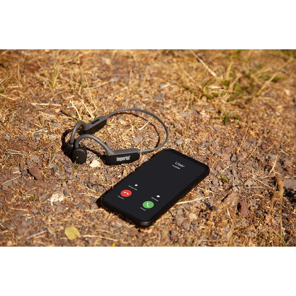 bluTC active 1 Bone Conduction Headphones Black
