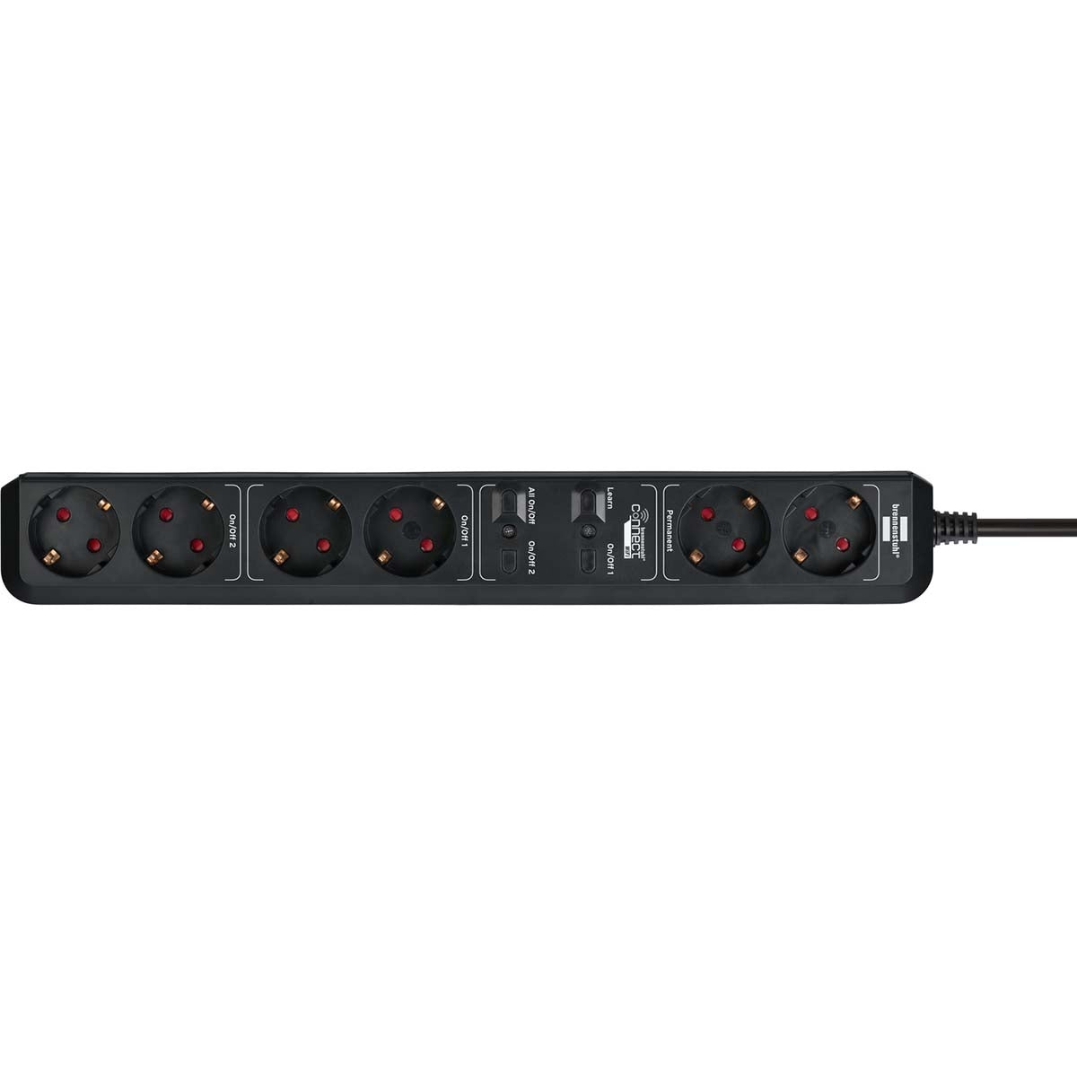 brennenstuhl®Connect Eco-Line Smart socket with 6-way timer function