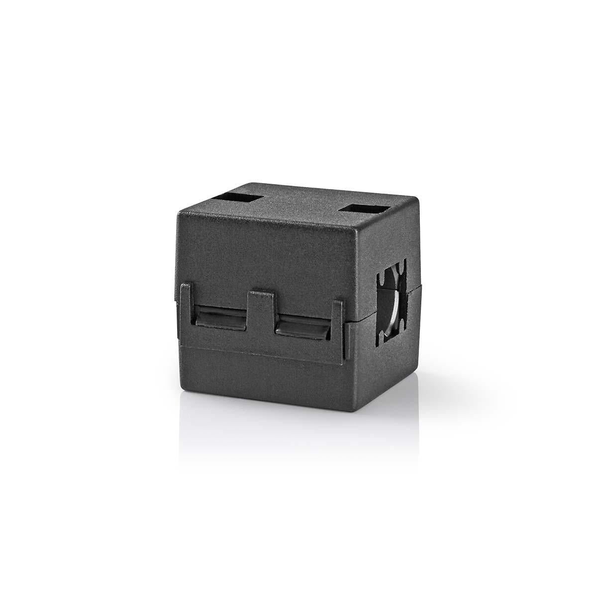 ferrite filter | 12 mm | ABS | Black | 25 pcs. | Plastic bag