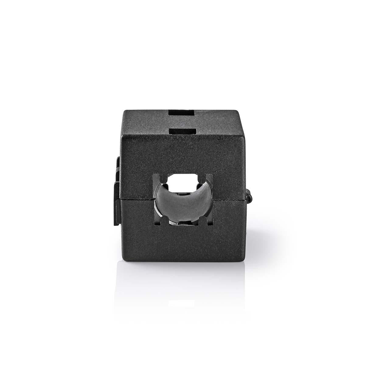 ferrite filter | 12 mm | ABS | Black | 25 pcs. | Plastic bag