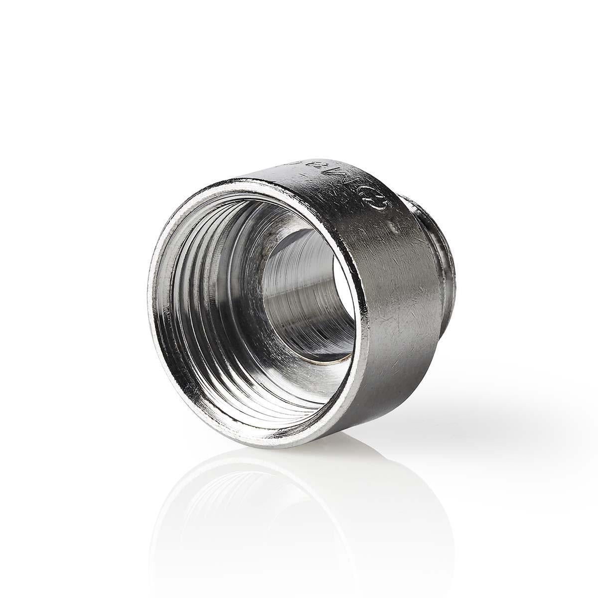 hose coupling | 3/4'' | 1/2'' | Metal | Silver