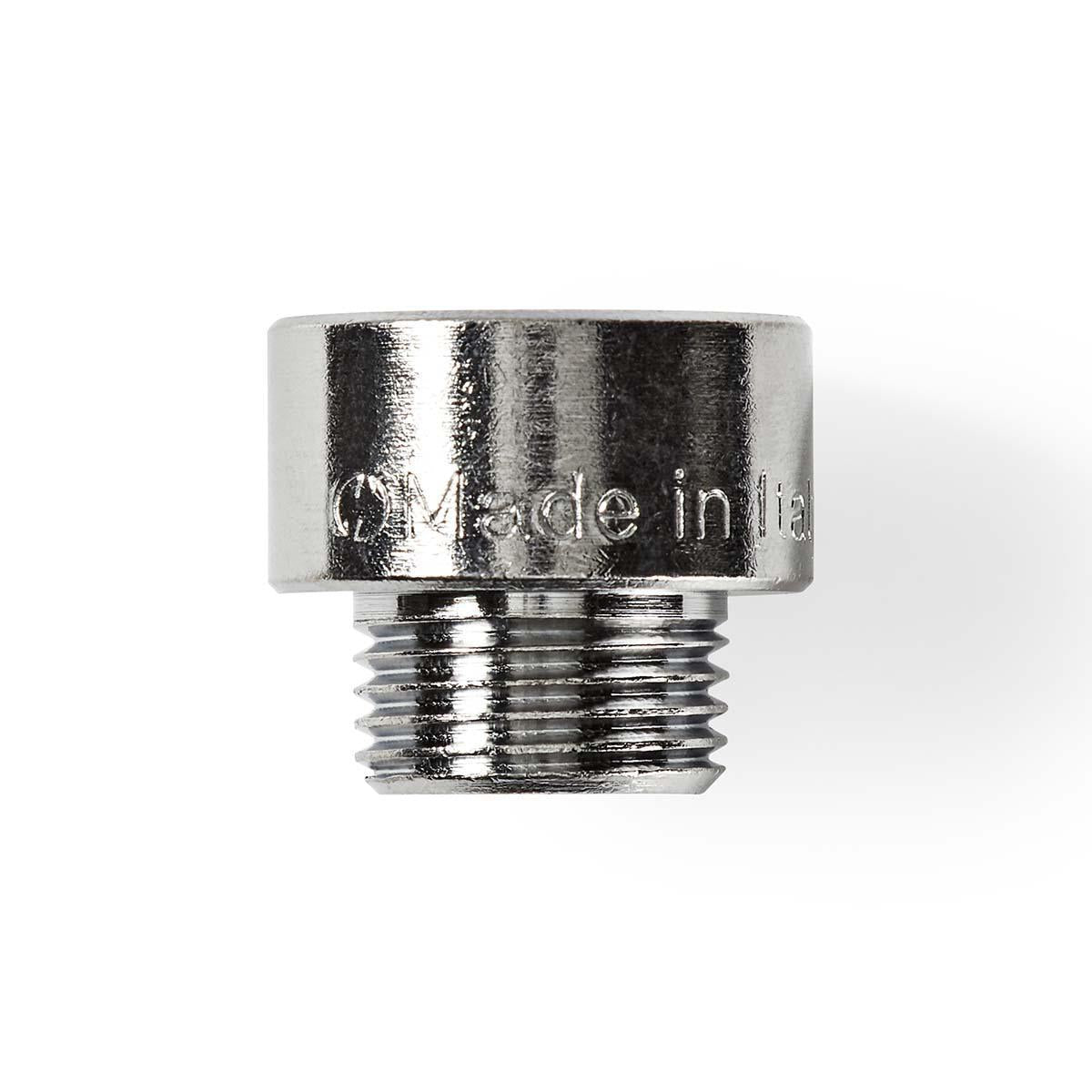 hose coupling | 3/4'' | 1/2'' | Metal | Silver