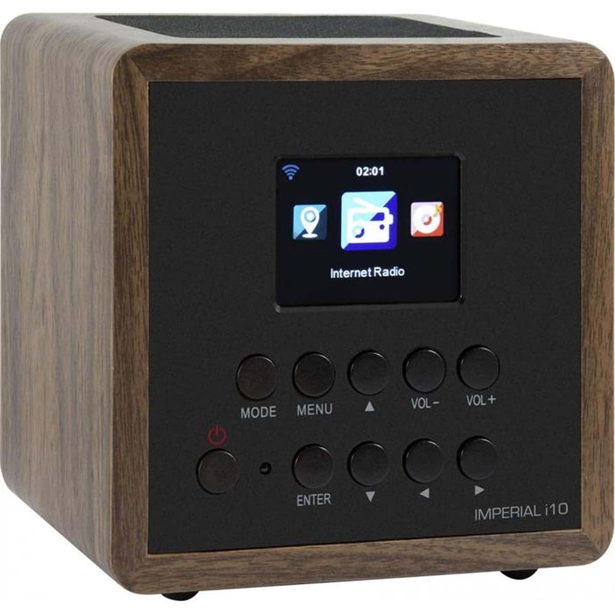 i10 Internet Radio Wood look | FM | DAB+ / Internet