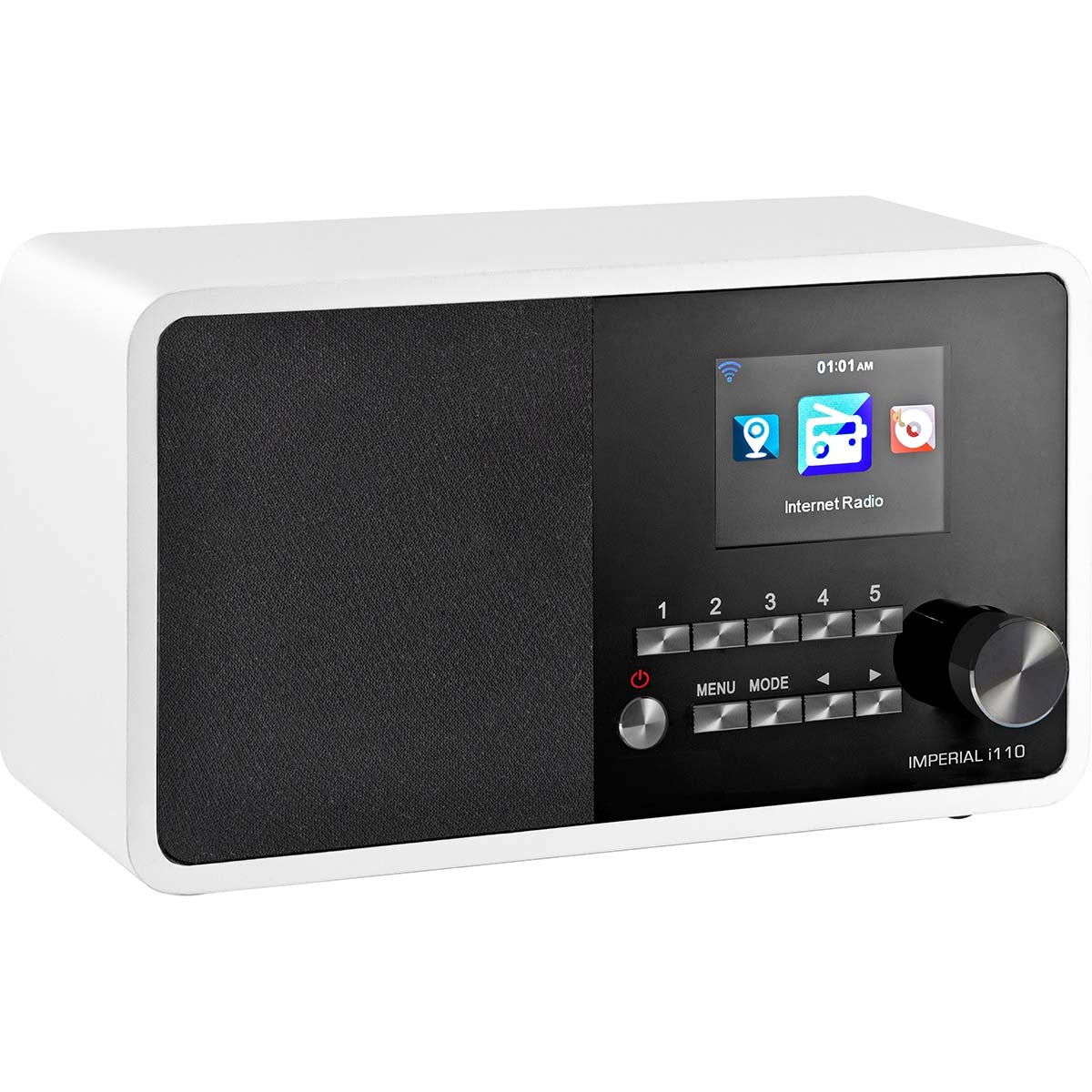 i110 WLAN Internet radio with media player function White