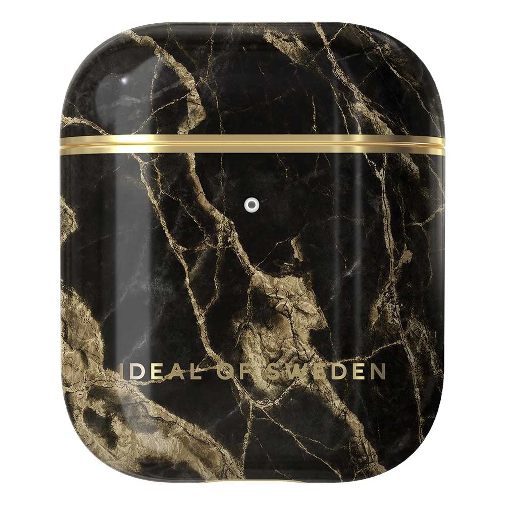 iDeal Case for Apple AirPods 1st & 2nd Gen - Golden Smoke Marble