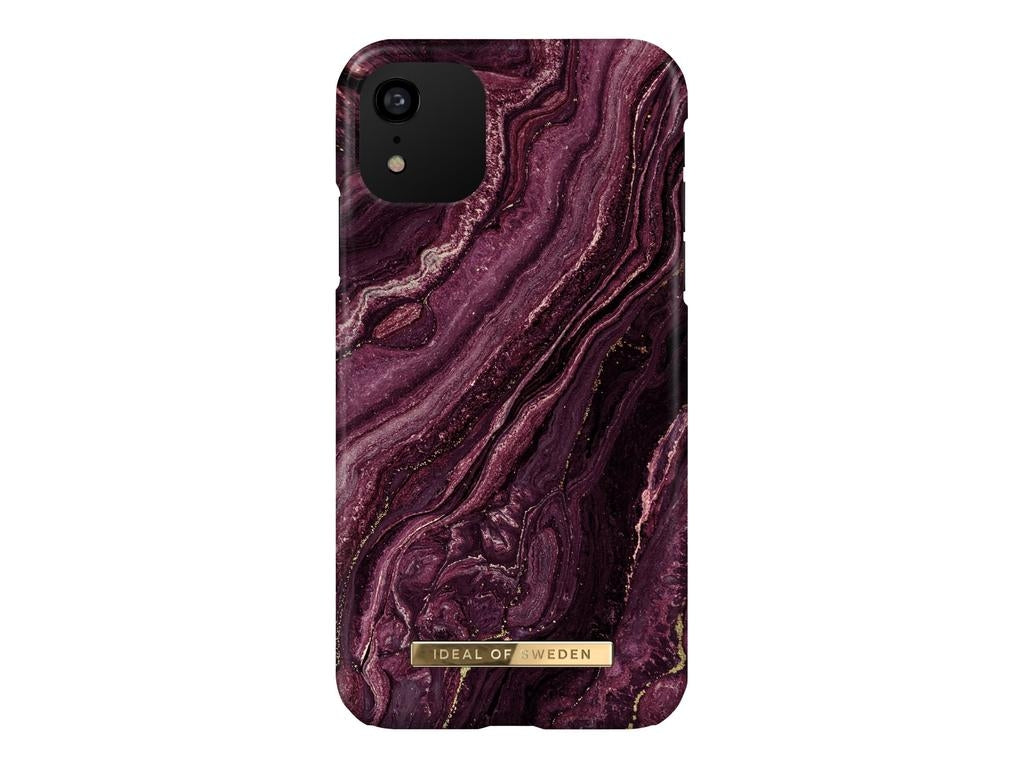 iDeal Fashion Case for iPhone 11/XR - Golden Plum
