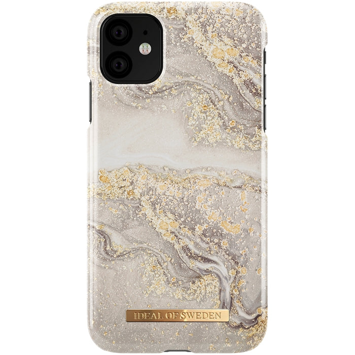 iDeal Fashion Case for iPhone 11 & XR - Sparkle Greige Marble