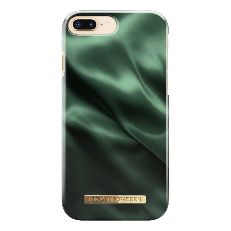 iDeal Fashion Case for iPhone 6-6S-7-8 Plus - Emerald Satin