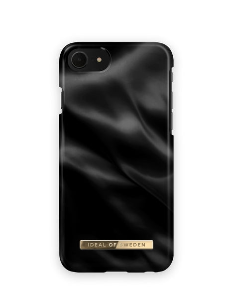iDeal Fashion Case for iPhone 6/6S/7/8/SE 2020/SE 2022 - Black Satin