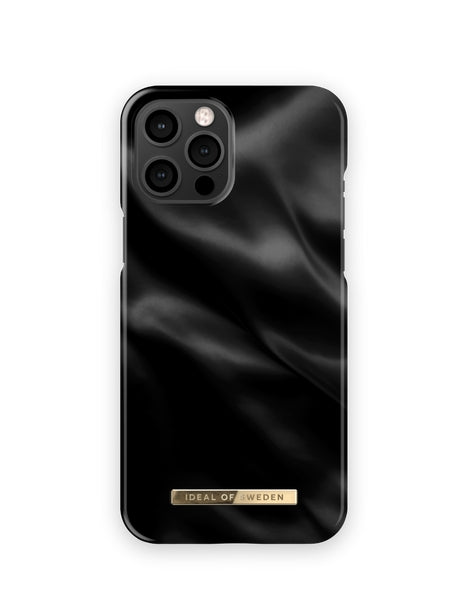 iDeal Fashion Cover for iPhone 12 Pro Max - Black Satin