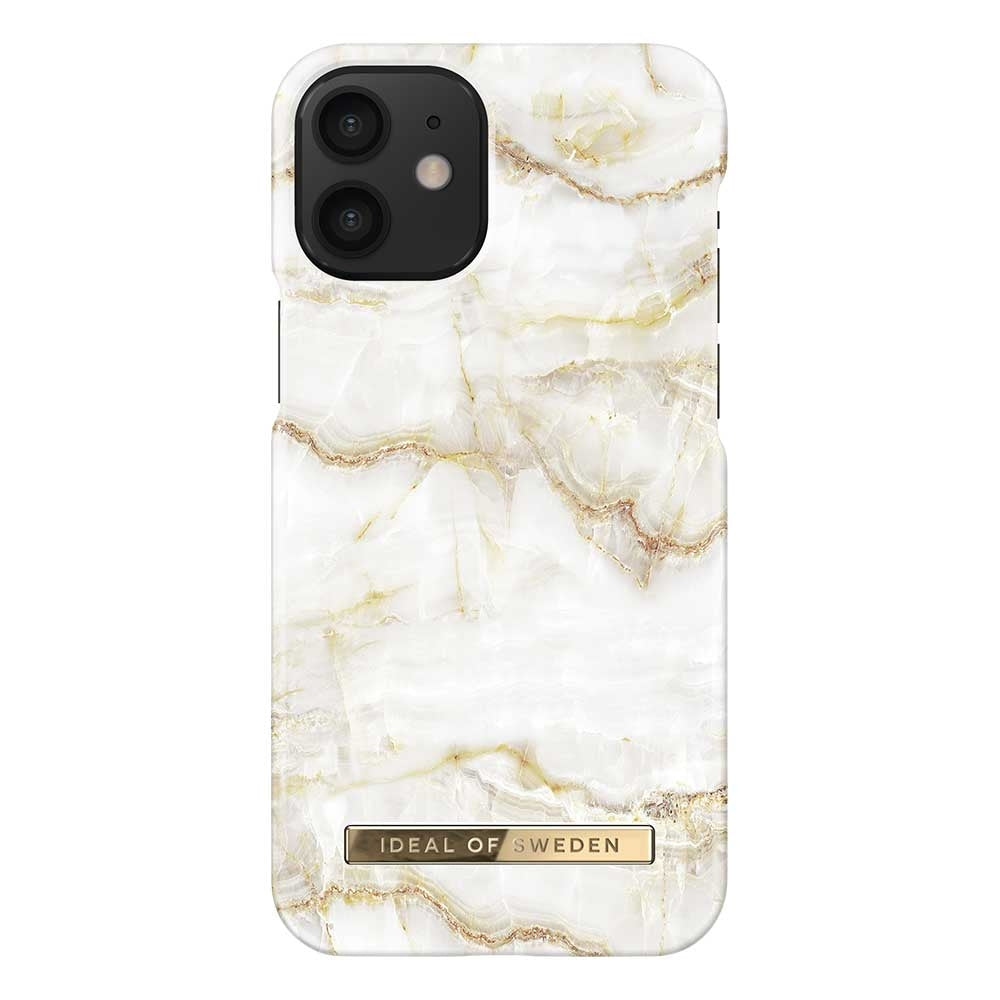 iDeal Fashion Cover for iPhone 13 Pro - Golden Pearl Marble