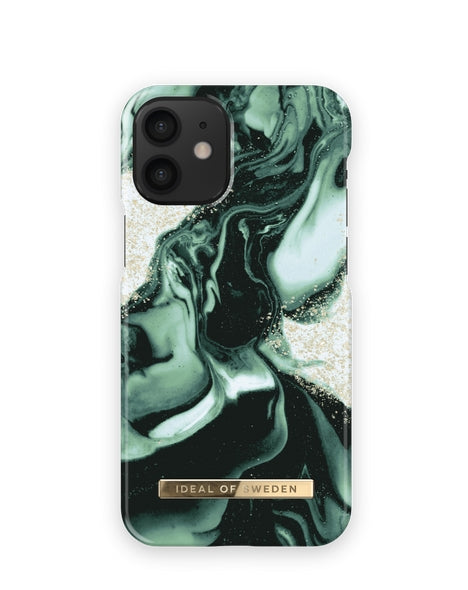 iDeal Fashion iPhone 13 Pro Max Case - Golden Olive Marble