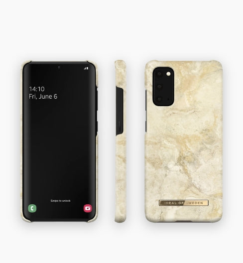 iDeal of Sweden Fashion Case for Samsung Galaxy S20 Plus - Sandstorm Marble