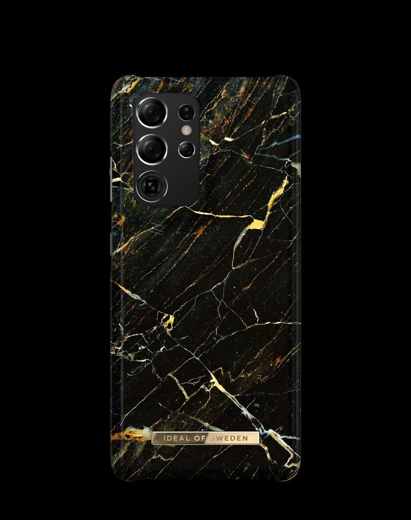 iDeal of Sweden Fashion Case for Samsung Galaxy S21 Ultra - Port Laurent Marble