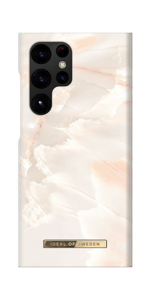 iDeal of Sweden Fashion Mobile cover for Samsung Galaxy S23 Ultra - Rose Pearl Marble