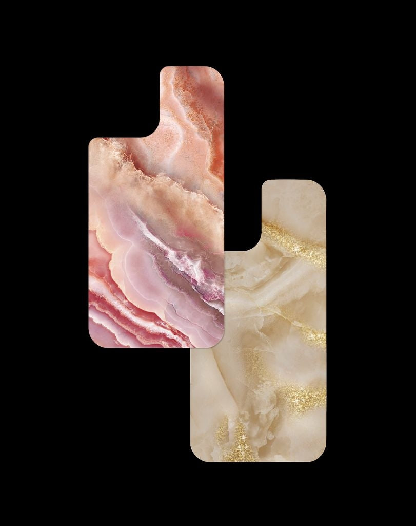 iDeal of Sweden Print Pack for iPhone Air - Blush Pink Marble