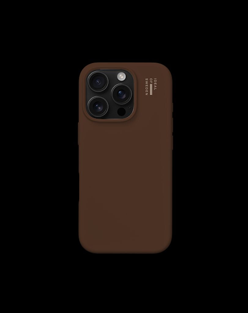 iDeal of Sweden iPhone 13/14/15/16E Silicone Case - Mocha Mousse