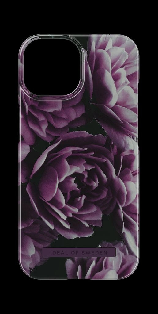 iDeal of Sweden iPhone 15 Pro Cover, Deep Purple Bloom