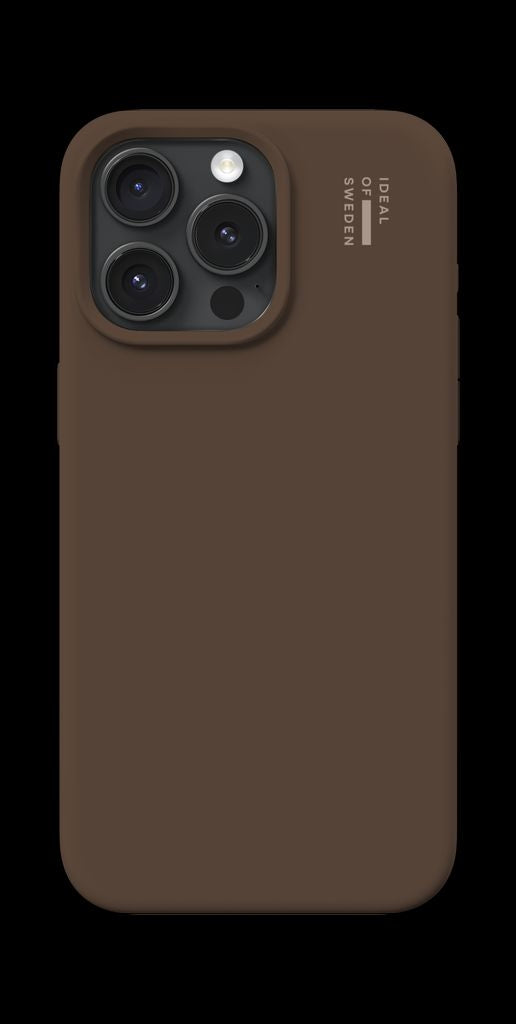 iDeal of Sweden iPhone 15 Pro Max Silicone Case - Mocha Mousse