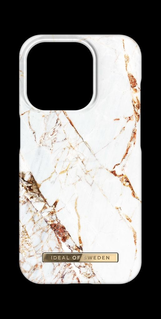 iDeal of Sweden iPhone 15 Pro case, Carrara Gold