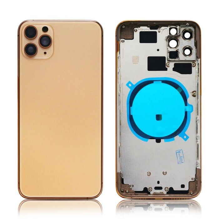iPhone 11 Pro Max Back Housing without logo High Quality Gold