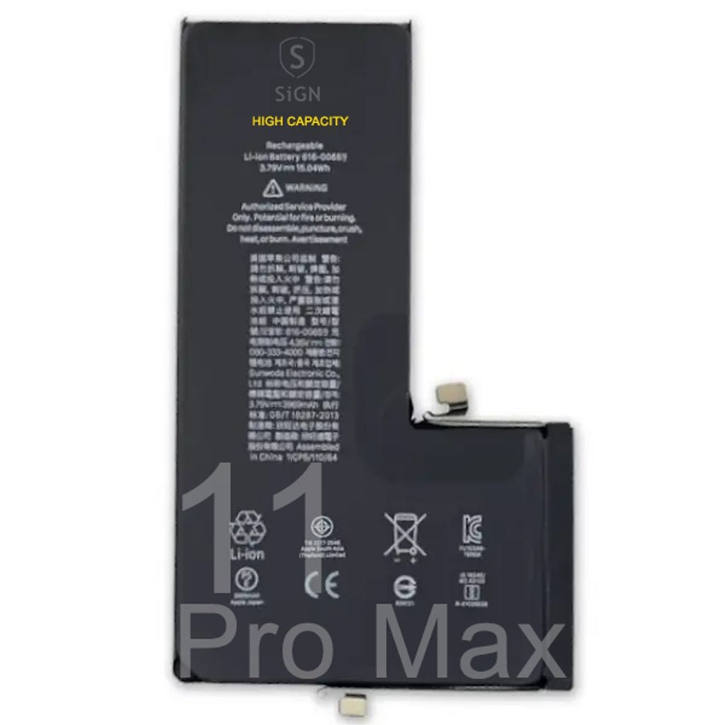 iPhone 11 Pro Max High Capacity Battery - 4400mAh
