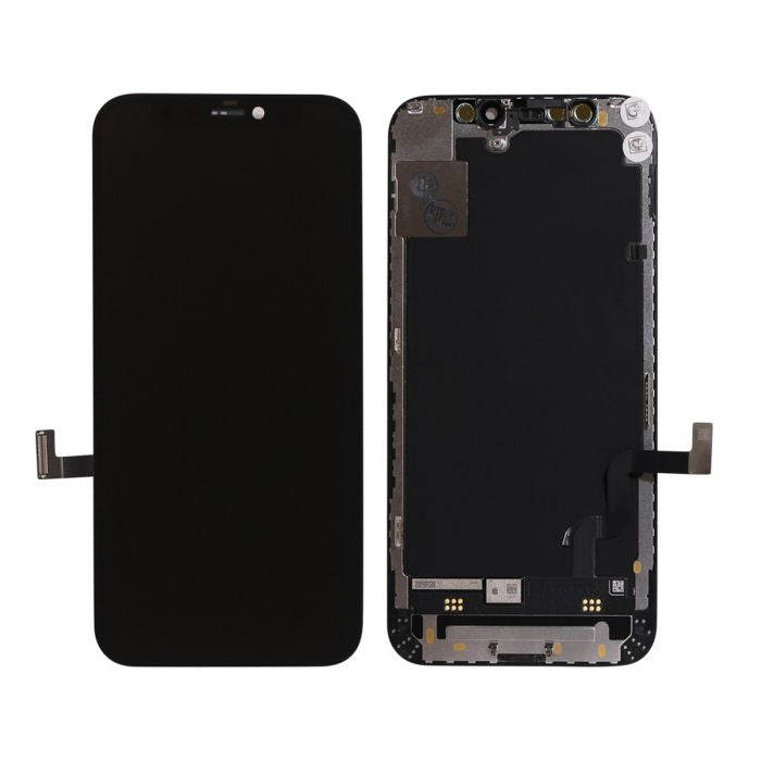 iPhone 12 & iPhone 12 Pro Glass with LCD Display - Black